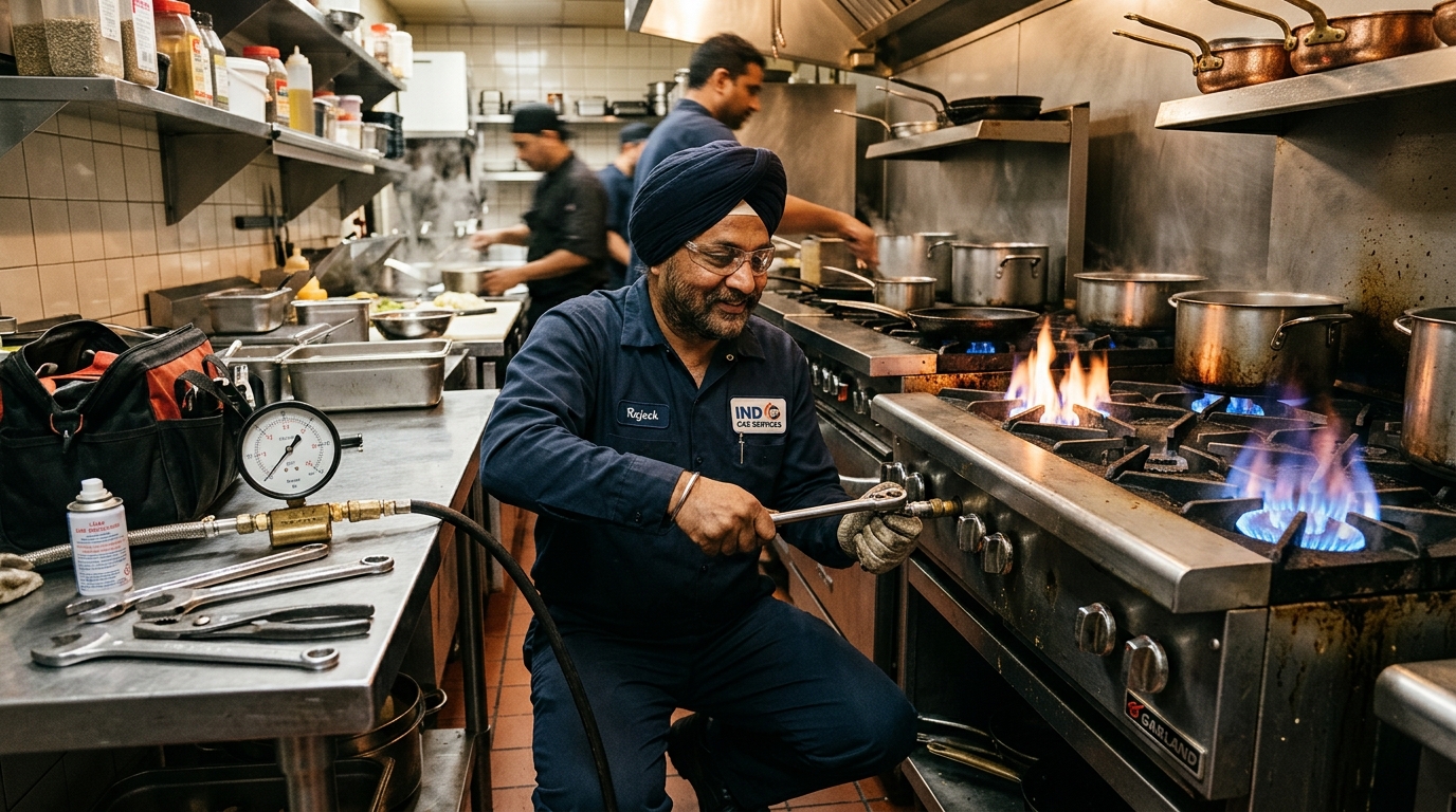Commercial Kitchen Stove & Bhatti Repair Service