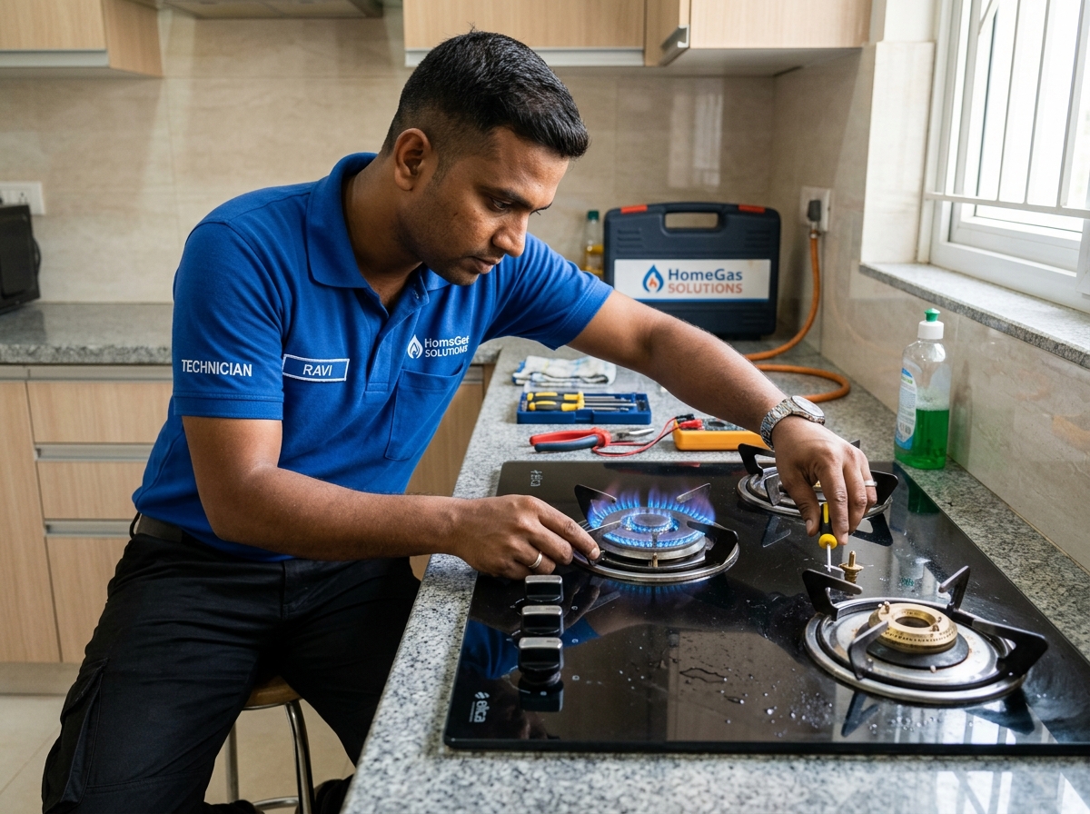 Gas Hob & Glass Top Repair